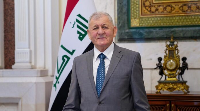 President Abdul Latif Rashid Stresses Iraq’s Commitment to Regional Stability and Relations with Iran