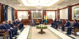 Kurdistan Region President Nechirvan Barzani welcomes US Diaspora Delegation