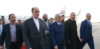 Iraqi Parliament Speaker Mahmoud al-Mashhadani Arrives in Tehran