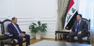 PM Mohammed Al-Sudani Meets New Kuwaiti Ambassador