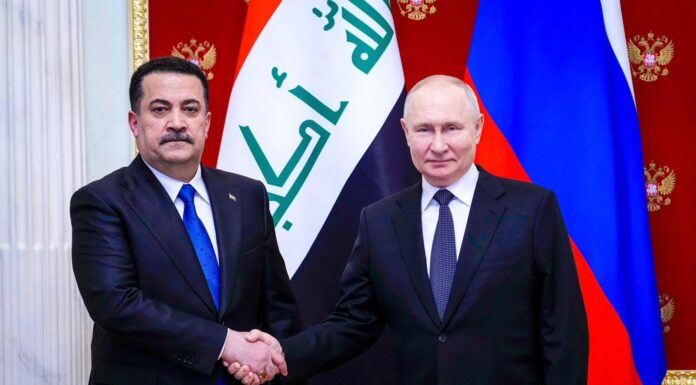 Prime Minister Al-Sudani Receives Invitation from Russian President for Victory Day Celebrations