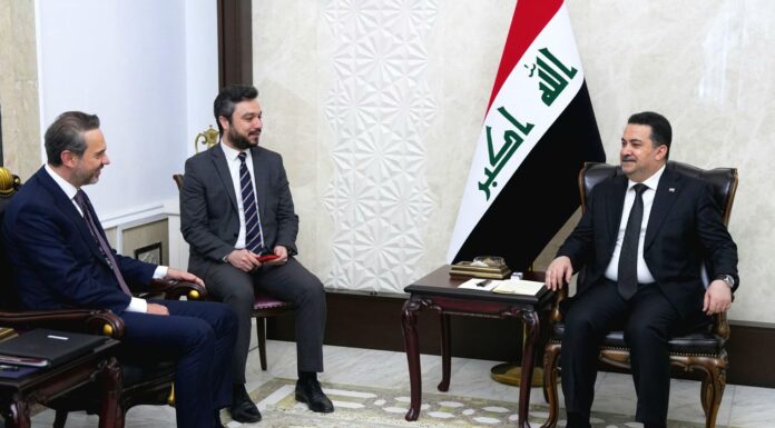 Al-Sudani Discusses Energy and Economic Cooperation with Turkish Minister