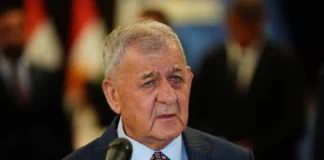 President Abdul Latif Rashid Rejects Palestinian Displacement Plans at Arab Summit