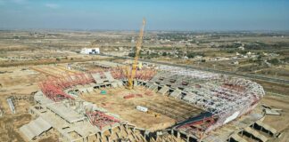 Construction Resumes on Major Sports Complex After 13-Year Halt
