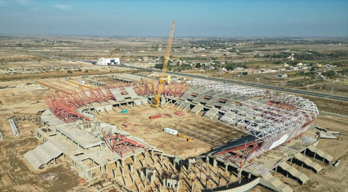 Construction Resumes on Major Sports Complex After 13-Year Halt