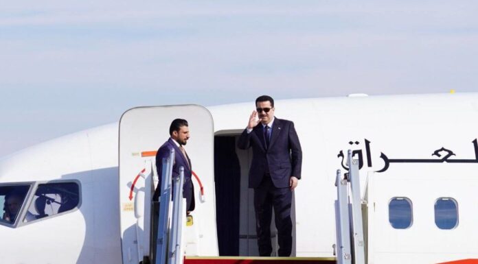 Prime Minister Al-Sudani Arrived in Sulaymaniyah to Attend Ninth Sulaimani Forum