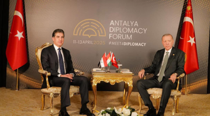 Nechirvan Barzani Engages in High-Level Diplomacy at Antalya Forum  Â