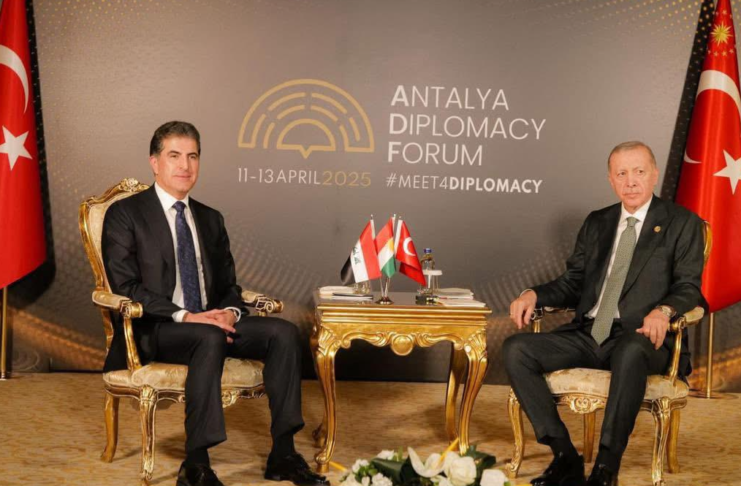 Nechirvan Barzani Engages in High-Level Diplomacy at Antalya Forum  Â
