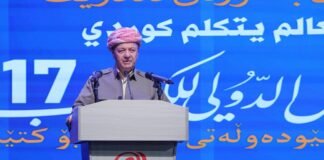 KDP President Masoud Barzani Calls for Responsibility and Unity Amid Regional Tensions