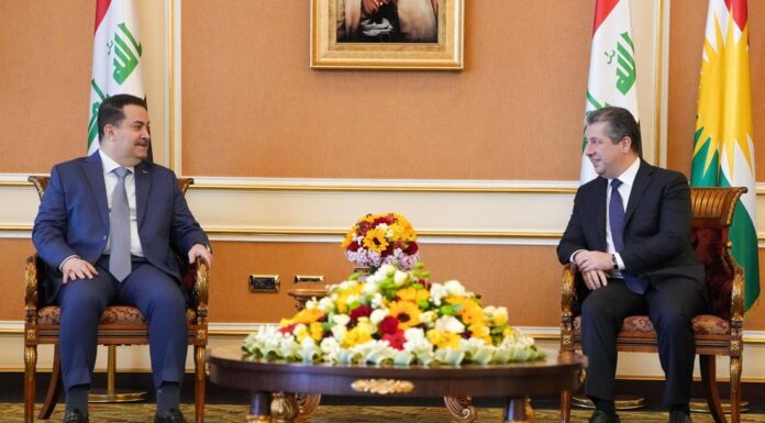 Iraqi and Kurdistan Region Prime Ministers Hold Talks in Erbil to Resolve Ongoing Disputes