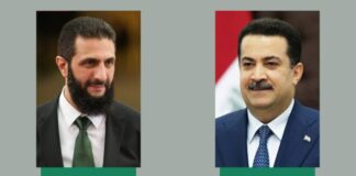 Iraq’s Prime Minister Extends Eid Wishes to Syrian President, Emphasizes Cooperation