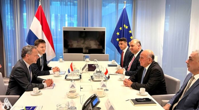 Iraq and the Netherlands Discuss Regional Affairs and Strengthen Bilateral Ties