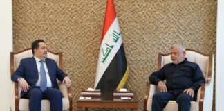 PM Al-Sudani and Hadi Al-Amiri Discuss National Stability and Development Goals