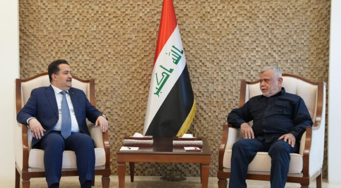 PM Al-Sudani and Hadi Al-Amiri Discuss National Stability and Development Goals