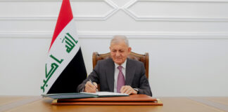President Rashid Honors Iraqi Workers on Labor Day