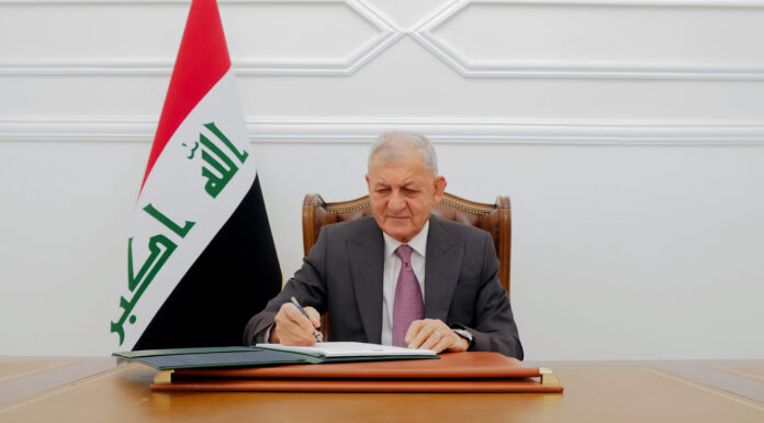 President Rashid Honors Iraqi Workers on Labor Day