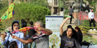 Colorful Skies and Community Spirit at Baghdad Kite Festival