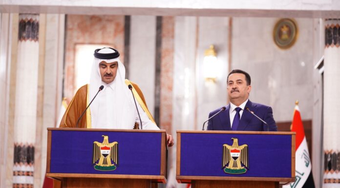 Qatar’s Emir Arrives in Baghdad for Arab League and Economic Summits