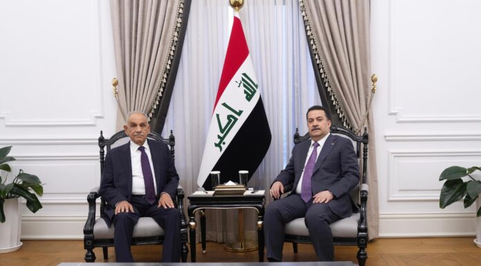 Al-Sudani and Al-Mutlaq Meet to Advance Iraq’s Development Goals