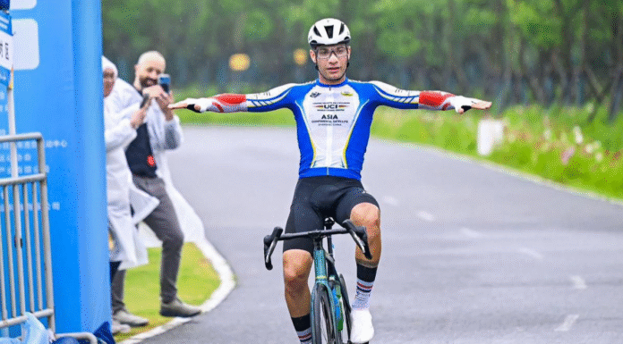 Iraqi Cyclist Wins Shanghai Championship