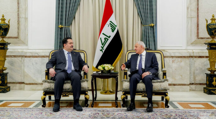 Sudani and Rashid Tackle Iraq’s National Priorities in Baghdad Talks