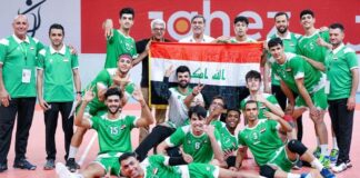 Iraq’s Volleyball Team Beats Kuwait to Reach Quarterfinals
