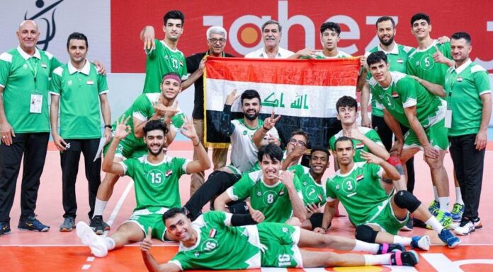 Iraq’s Volleyball Team Beats Kuwait to Reach Quarterfinals