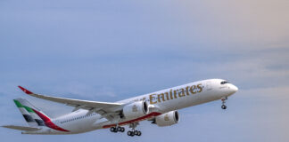 Baghdad Airport Welcomes Emirates A350
