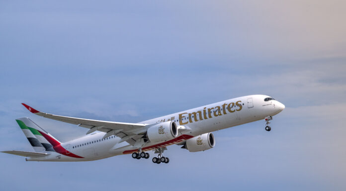 Baghdad Airport Welcomes Emirates A350