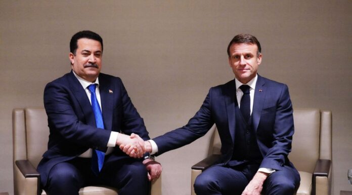 Iraq and France Regional Cooperation Talks Strengthen Security