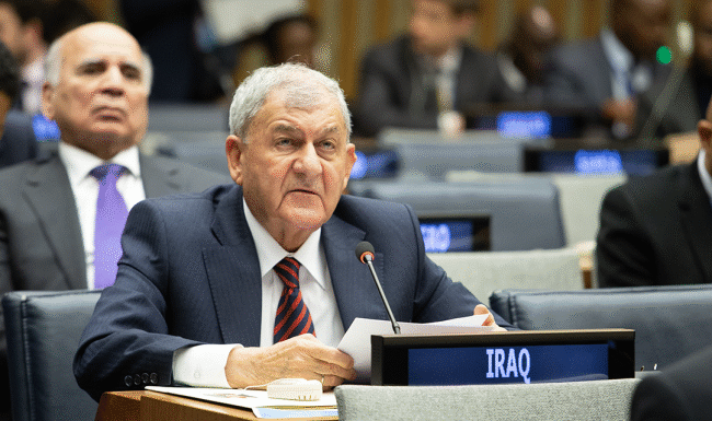 Iraq’s Water Security Under Threat, President Calls for Regional Cooperation at UN Assembly