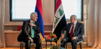 Presidents of Iraq and Armenia Stress Respecting International Law and Dialogue to Resolve Conflicts