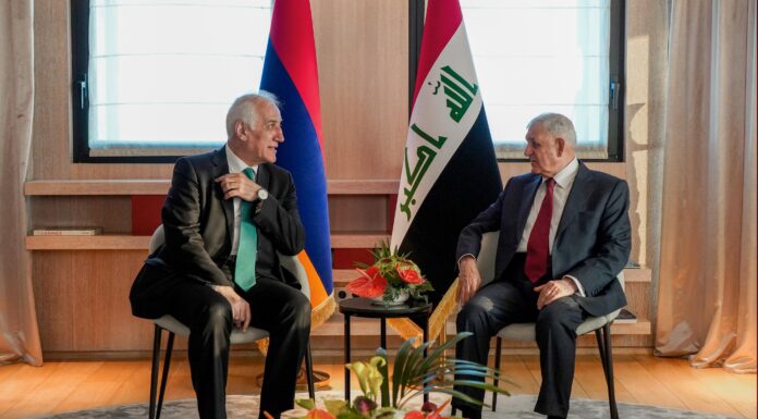 Presidents of Iraq and Armenia Stress Respecting International Law and Dialogue to Resolve Conflicts