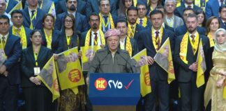 KDP Election Campaign Begins with Barzani Calling for Calm and Constitutional Reform