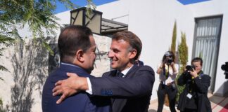 Al-Sudani and Macron Meet in Egypt to Boost Cooperation Ahead of Gaza Summit