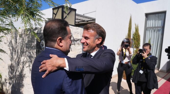 Al-Sudani and Macron Meet in Egypt to Boost Cooperation Ahead of Gaza Summit