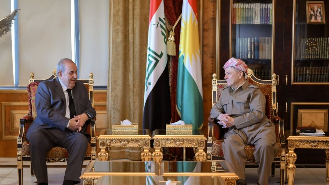 Barzani and Allawi Discuss Post-Election Strategy in Erbil