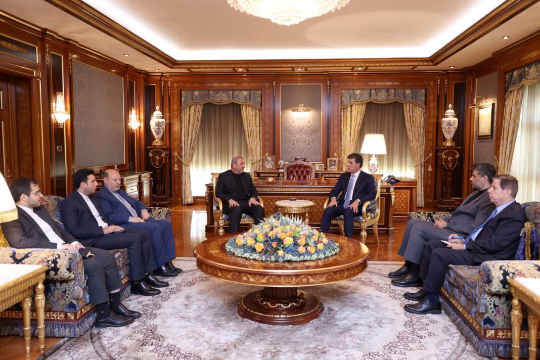Kurdistan Iran Relations Highlighted in Barzani Meeting With Iranian Ambassador