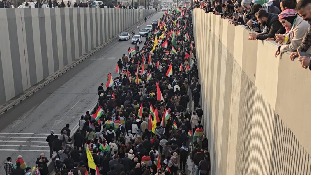 Kurdish Solidarity Movement Expands as Protests Support Rojava Against Syrian Attacks