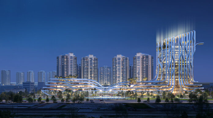 Iraq’s Tallest Hotel Tower Rises in Central Baghdad