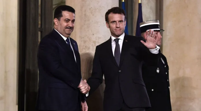 Sudani and Macron Address Rising Iraq Security Threat After Drone Attack