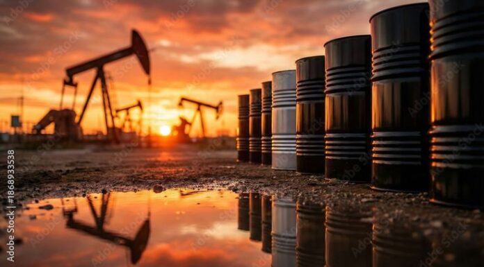 Oil Jumps as Iran Strikes Middle East Energy Sites, Pushing Crude Prices Higher