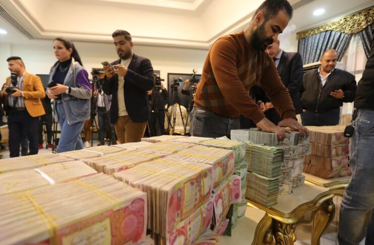 USD/IQD Exchange Rates Fall Sharply in Baghdad and Erbil