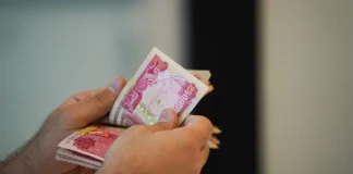 USD/IQD Exchange Rates Climb Sharply in Baghdad and Erbil