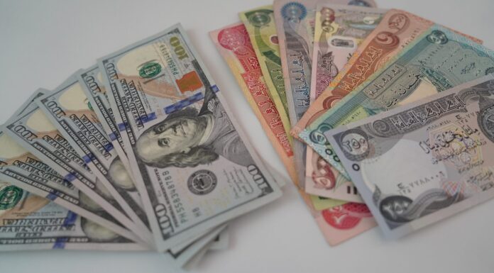 U.S. Dollar in Iraq Rises Above 155,000 Dinars in Baghdad and Erbil