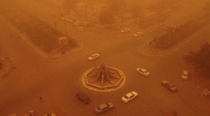 Iraq Dust Storm Warning: Massive Dust Clouds Sweep From Anbar Toward Baghdad and Southern Provinces