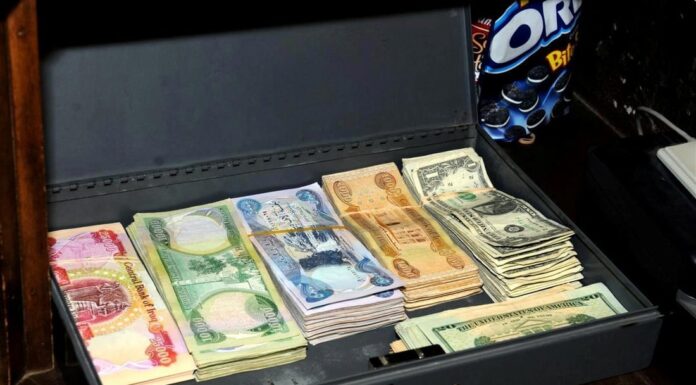 Iraq’s Dollar Rate Drops as Baghdad and Erbil Markets Ease