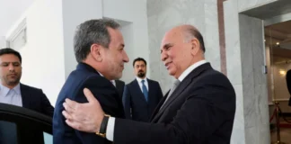 Iranian Foreign Minister Arrives in Baghdad for High-Level Talks