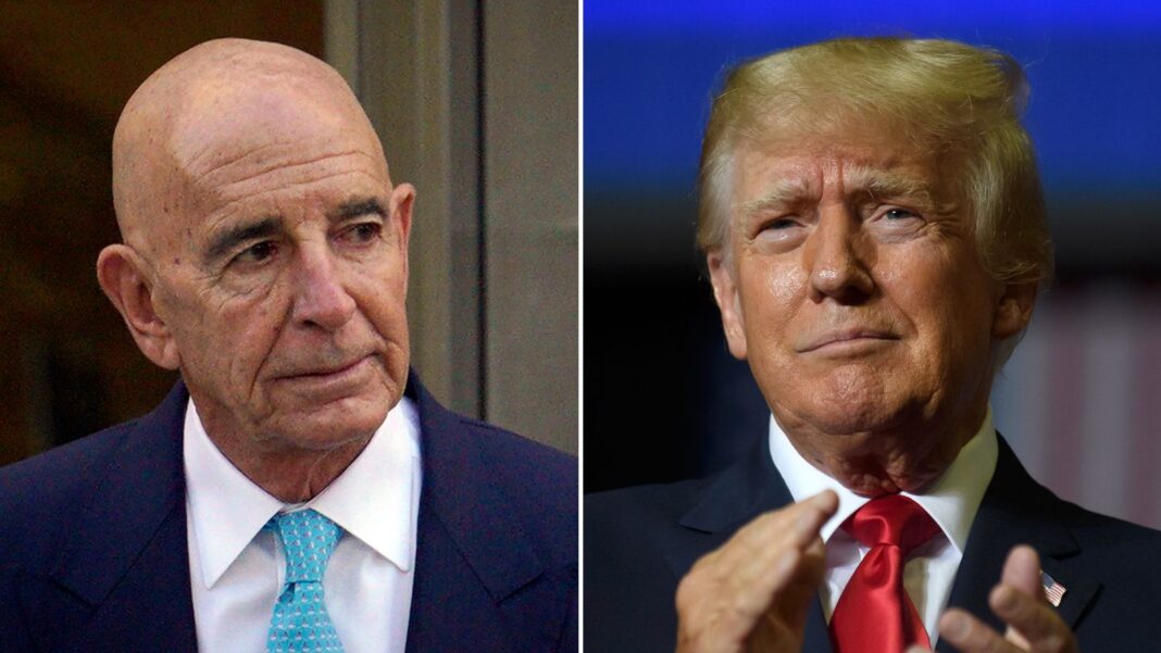 Trump Appoints Tom Barrack as Special Presidential Envoy to Iraq and Syria