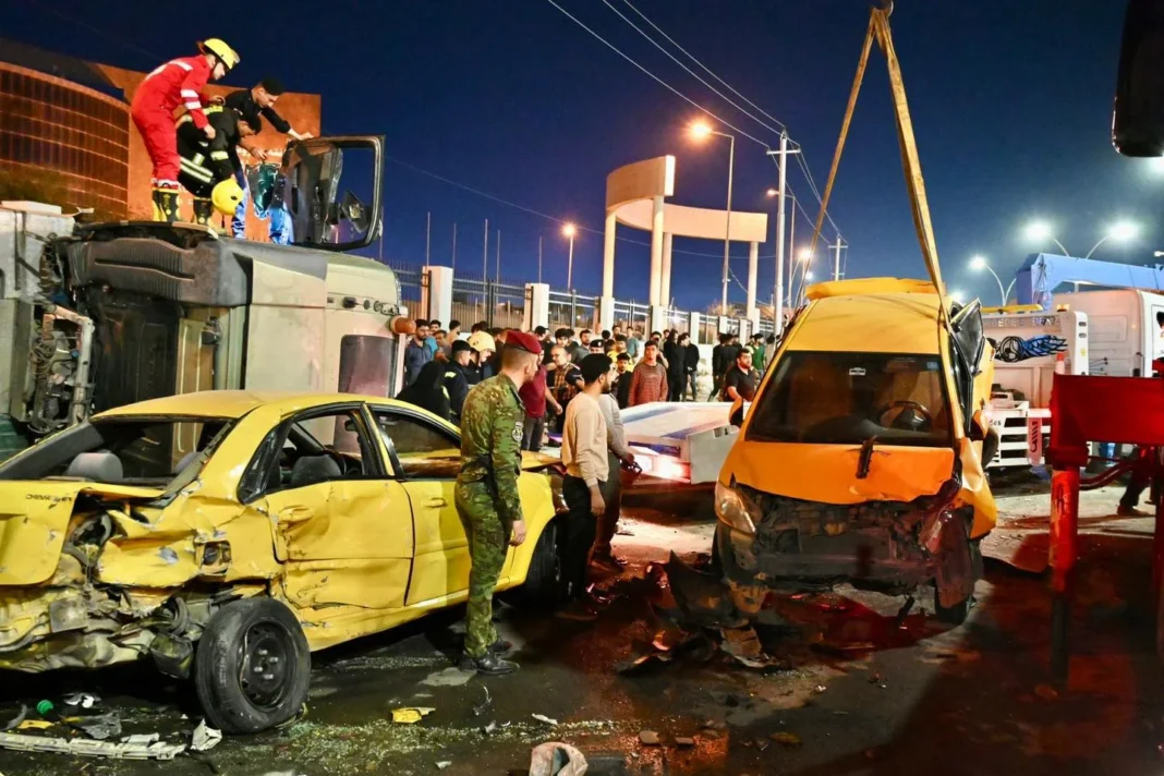 Tragic Highway Crash Near Kirkuk Leaves Three Iraqi Soldiers Dead and Five Injured